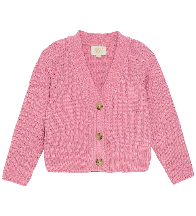 Creamie Cardigan - Strik - Wild Rose