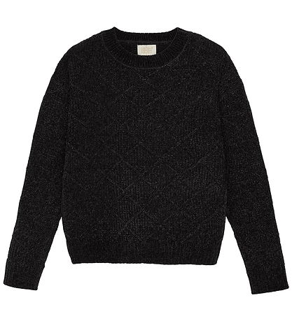 Creamie Bluse - Strik - Sort