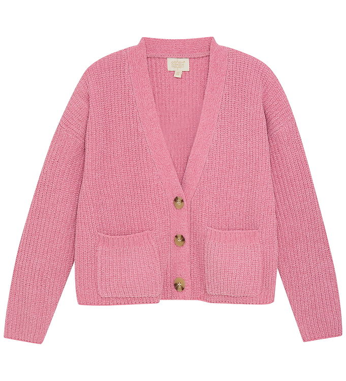 Creamie Cardigan - Strik - Wild Rose