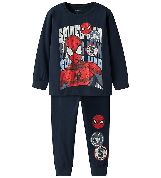 NAME IT Natsæt Spider-Man Octi Navy Blazer