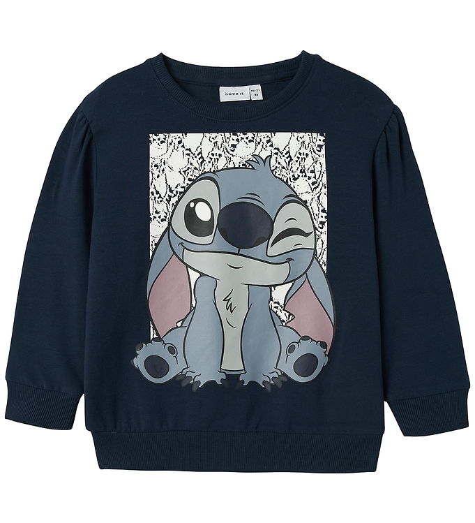 Name It Sweatshirt - Stitch - NmfArina - Navy Blazer