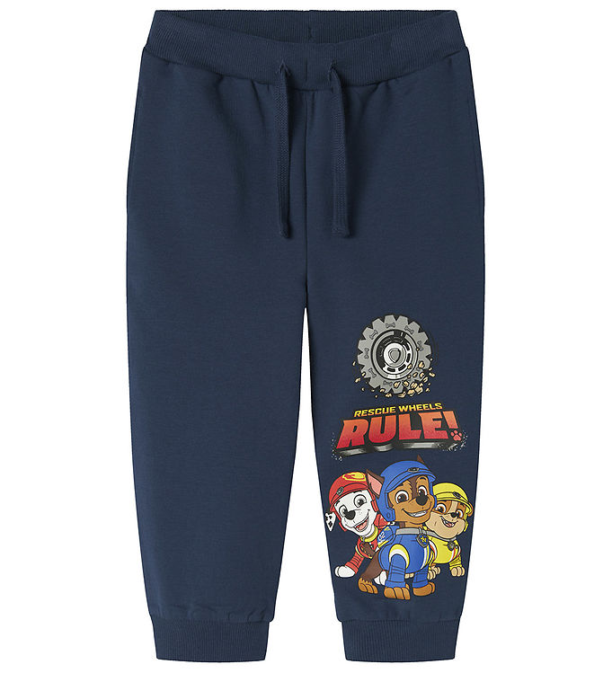 Name It Mini Sweatpants Insignia Blue Med Paw Patrol Print - Str. 2y 92cm