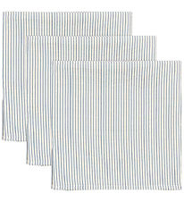 Konges Sløjd Stofbleer - 65x65 cm - 3-pak - Stripe Bluie Konges Sløjd Stofbleer - 65x65 cm - 3-pak - Stripe Bluie