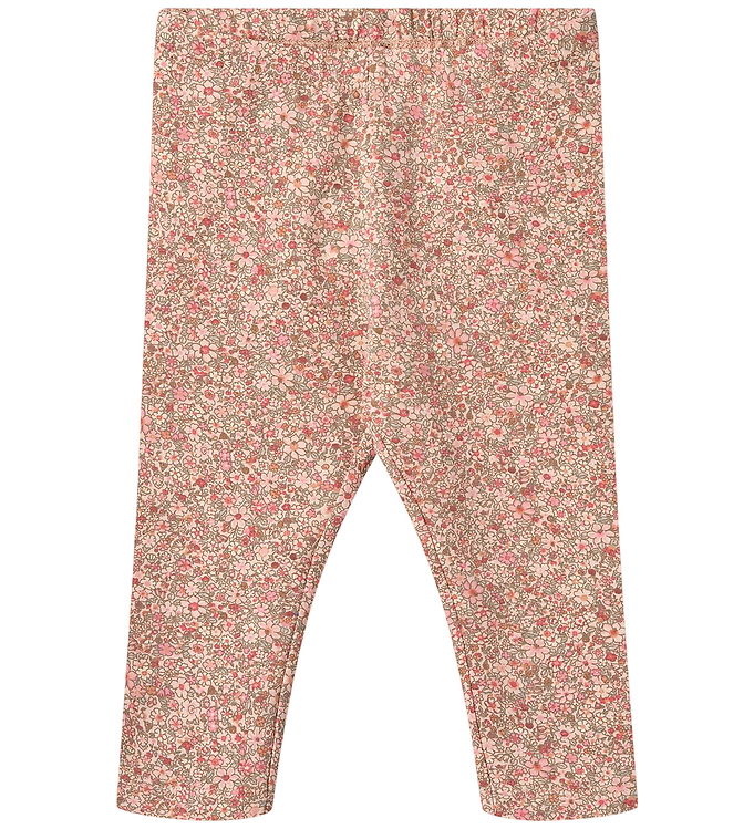 Wheat Leggings - Jules - Rose Dust Flower Meadow