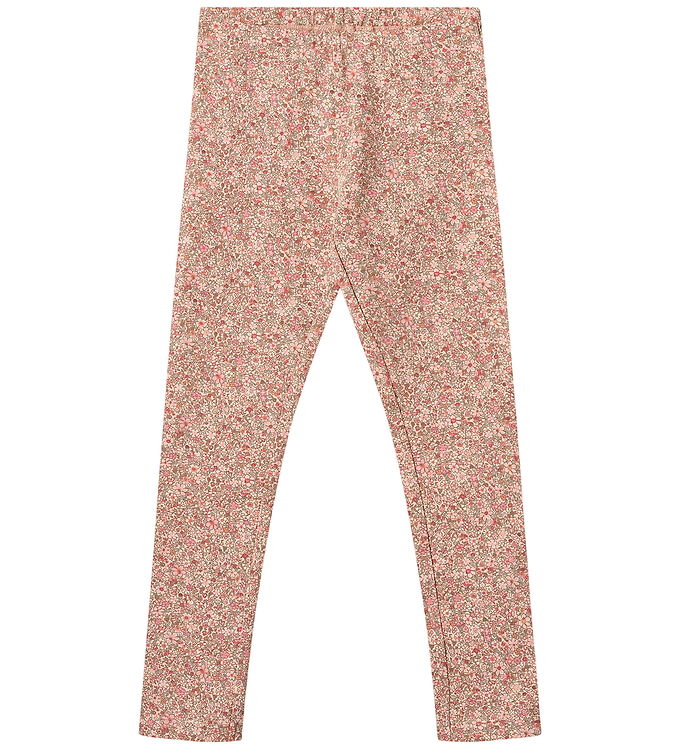 Wheat Leggings - Jules - Rose Dust Flower Meadow