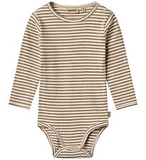 Wheat Body l/æ - Rib - Berti - Stone Stripe Wheat Body l/æ - Rib - Berti - Stone Stripe