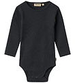 Wheat Body l/æ - Rib - Berti - Navy Wheat Body l/æ - Rib - Berti - Navy