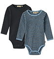 Wheat Body l/æ - Rib - 2-pak - Berti - Bright Blue Stripe Wheat Body l/æ - Rib - 2-pak - Berti - Bright Blue Stripe