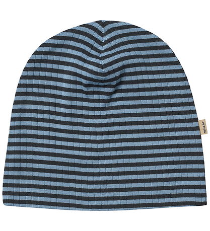 Wheat Mützen - Rib 2er-Pack - Aidan - Bright Blue Stripe