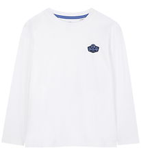 Timberland Bluse - Hvid m. Print Timberland Bluse - Hvid m. Print