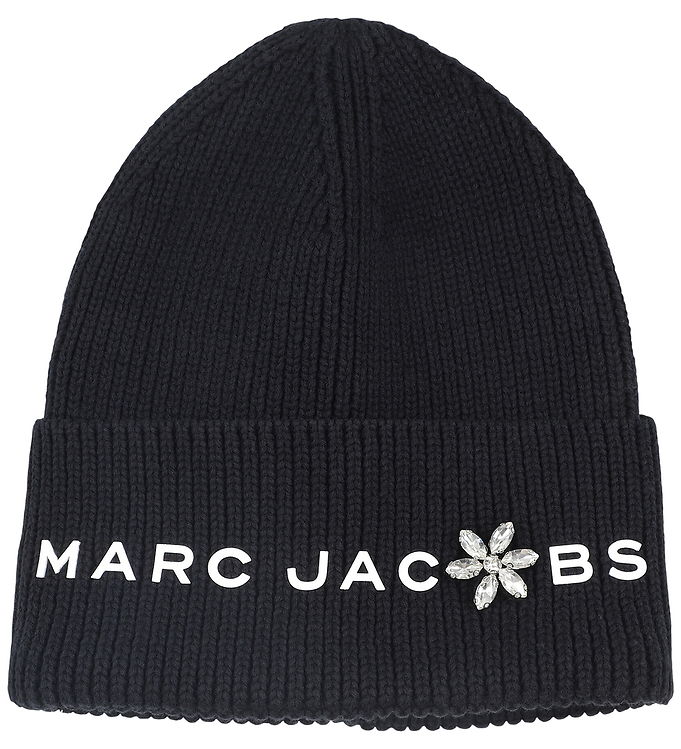 Little Marc Jacobs Hue - Strik - Sort m. Similisten