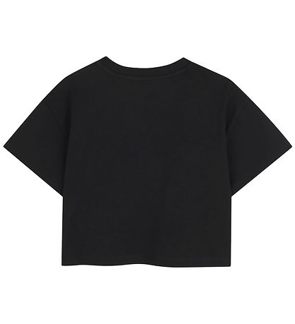 Little Marc Jacobs T-shirt - Cropped - Sort m. Print