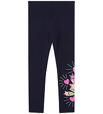 Billieblush Leggings - Navy m. Print Billieblush Leggings - Navy m. Print