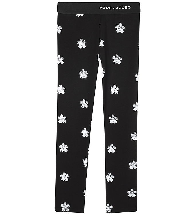 Little Marc Jacobs Leggings - Sort m. Print