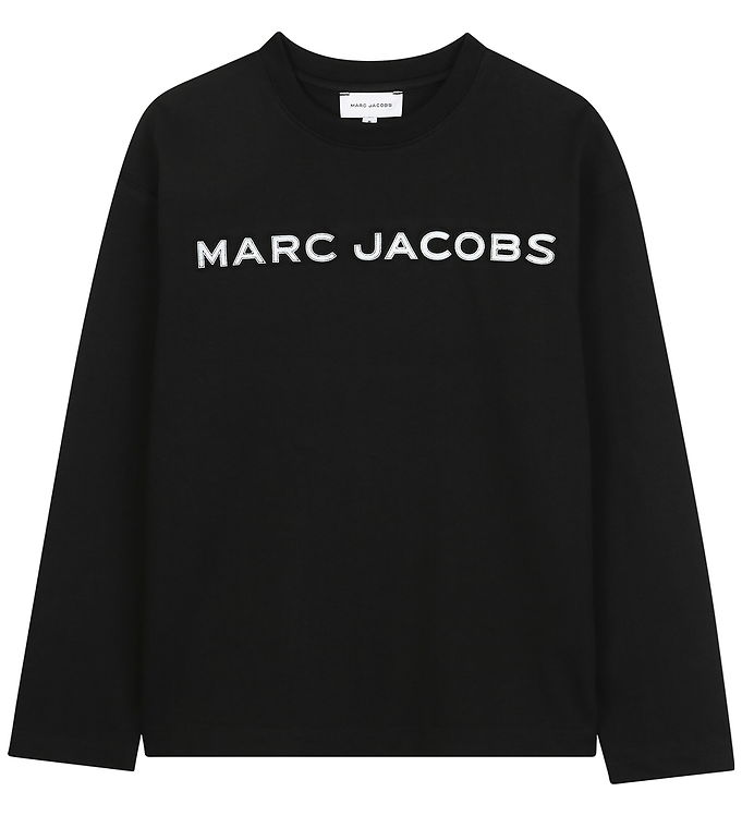 Little Marc Jacobs Bluse - Sort m. Logo