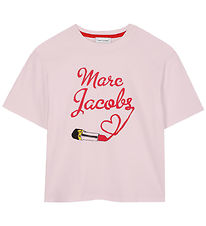Little Marc Jacobs T-shirt - Pink m. Print Little Marc Jacobs T-shirt - Pink m. Print