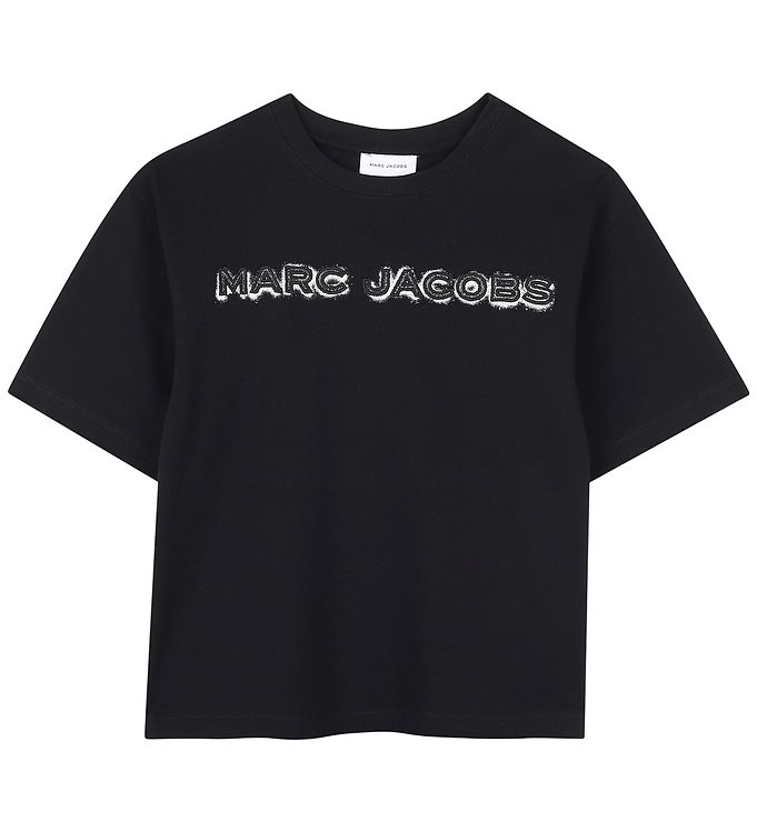 Little Marc Jacobs T-shirt - Sort m. Print