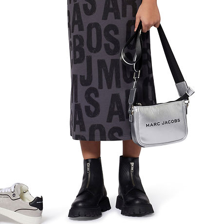 Little Marc Jacobs Skuldertaske - Sølv m. Sort