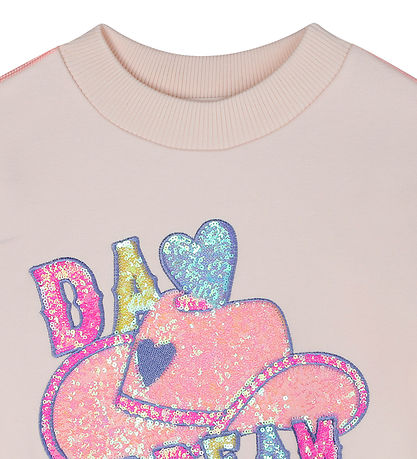 Billieblush Sweatshirt - Pink Courage m. Pailletter