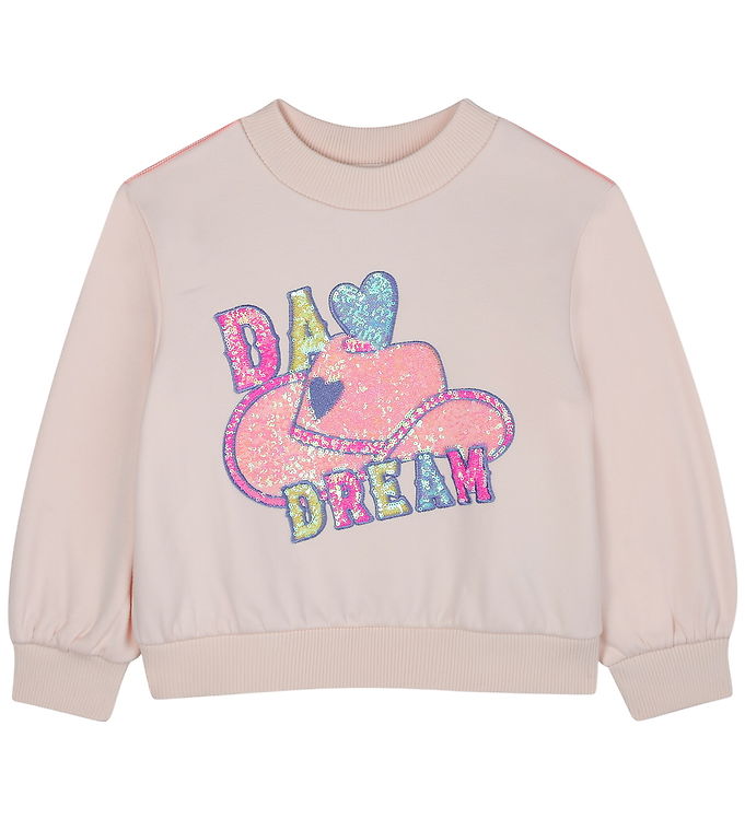 Billieblush Sweatshirt - Pink Courage m. Pailletter