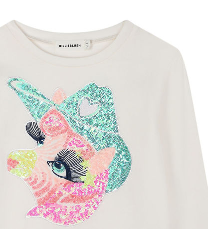 Billieblush Bluse - Ivory m. Pailetter
