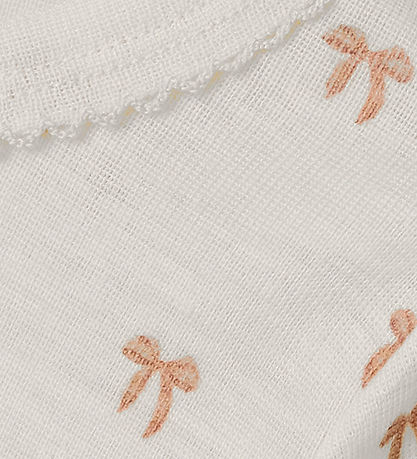Lil' Atelier Bluse - Uld/Modal - NmfNalu - Turtledove/Melange