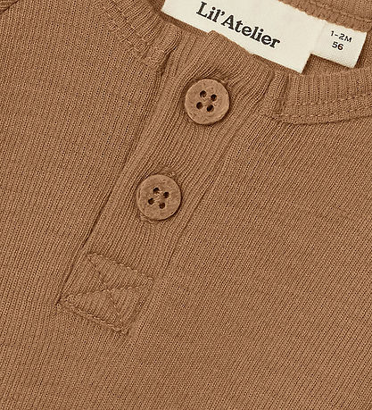 Lil' Atelier Body l/æ - Uld - NbnNoel - Slim - Tigers Eye