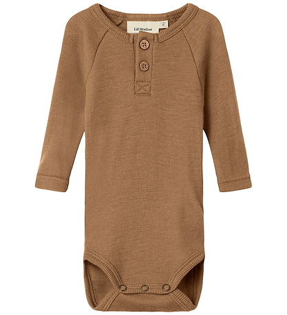 Lil' Atelier Body l/æ - Uld - NbnNoel - Slim - Tigers Eye