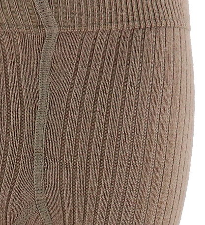 Lil' Atelier Strømpebukser - Rib - NbnRakel - Tigers Eye/Melange