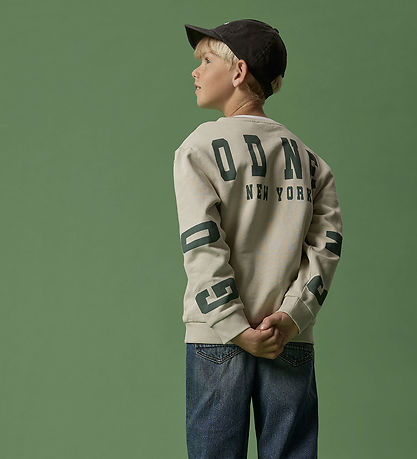 Name It Sweatshirt - NkmNolen - Island Fossil m. Print