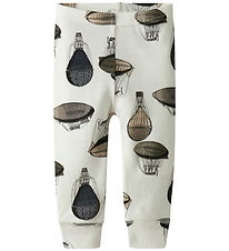 Name It Leggings - Uld - NbmWillitus - Snow White/Air Balloon Name It Leggings - Uld - NbmWillitus - Snow White/Air Balloon