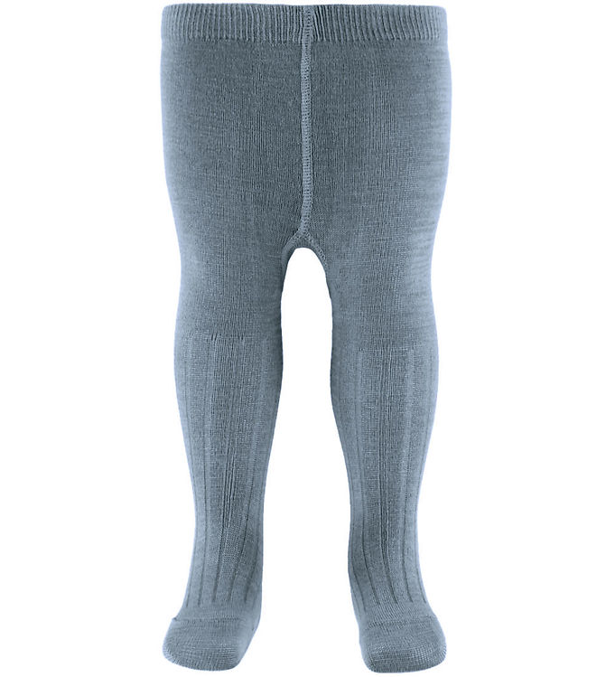 Name It Strømpebukser - Uld/Bomuld - NbmWakma - Folkstone Gray