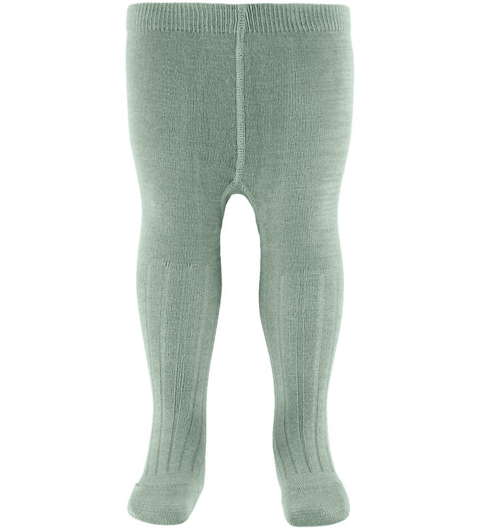 Name It Strømpebukser - Uld/Bomuld - NbmWakma - Dried Sage