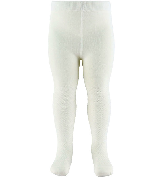 Name It Strømpebukser - Uld/Bomuld - NbfWakma - Snow White