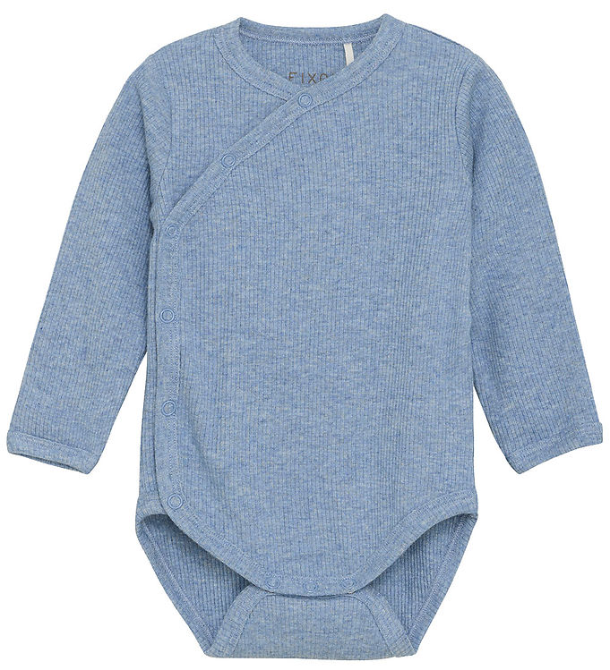Fixoni Slå-om Body l/æ - Rib - Rain Washed Melange