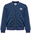 Hummel Cardigan - HmlMini - Wool - Dress Blues