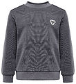 Hummel Bluse - HmlMini - Uld - Mørkegråmeleret Hummel Bluse - HmlMini - Uld - Mørkegråmeleret