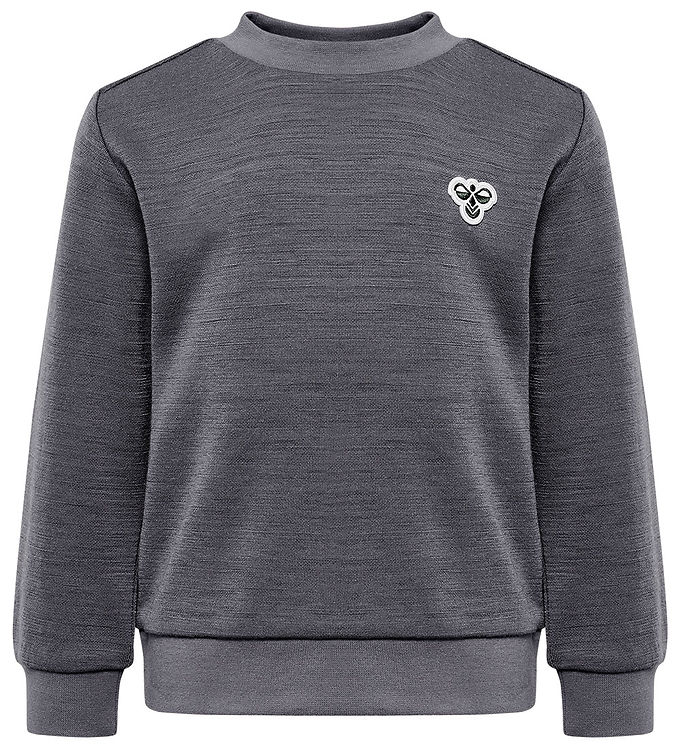 Hummel Bluse - HmlMini - Uld - Mørkegråmeleret