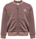 Hummel Cardigan - HmlMini - Wool - Twilight Mauve