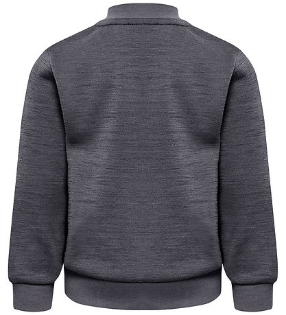 Hummel Cardigan - HmlMini - Uld - Mørkegråmeleret
