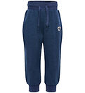 Hummel Buxur - HmlMini - Ull - Dress Blues