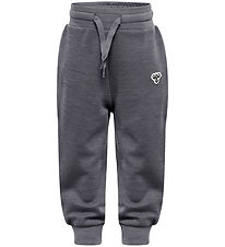 Hummel Bukser - HmlMini - Uld - Mørkegråmeleret Hummel Bukser - HmlMini - Uld - Mørkegråmeleret