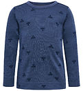 Hummel Blouse - HmlMini - Wool - Vintage Indigo