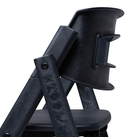 KAOS Højstol - Klapp - Genanvendt Plastik - Charcoal Black