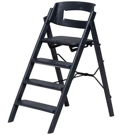 KAOS Højstol - Klapp - Genanvendt Plastik - Charcoal Black
