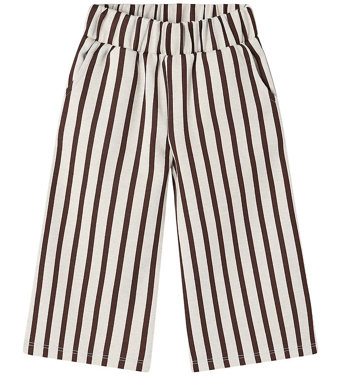 Fliink Bukser - Elly - Sandshell Stripe