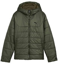Puma Dynejakke - ESS - Dark Olive Puma Dynejakke - ESS - Dark Olive