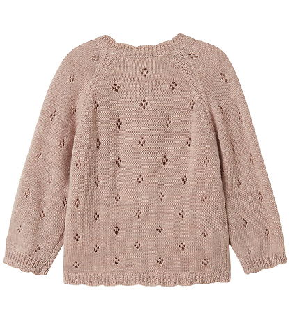 Name It Cardigan - Uld - Strik - NmfWrilla - Shadow Gray