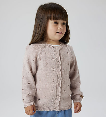 Name It Cardigan - Uld - Strik - NmfWrilla - Shadow Gray