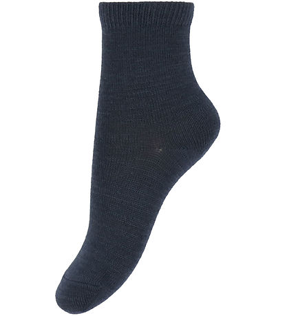 Name It strømper - 4-pak - Uld/Bomuld - NmmWak - Folkstone Gray/